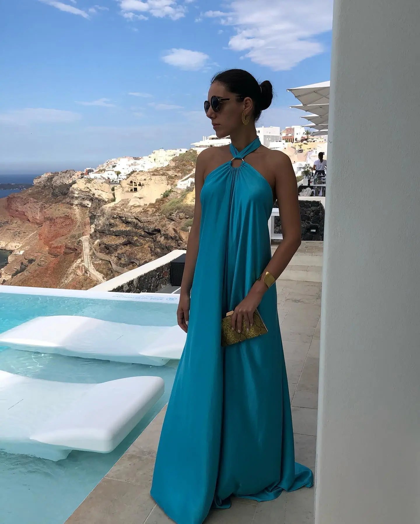 Women's Satin Camisole Dress Party Travel Dress Vestido Playa Mujer Sexy Dresses Vestido Mujer