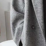 Celia női kabát – hosszú kevert gyapjúból, elegáns és modern oversize szabású