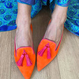 Portia - Boho Rojtos Mokaszin