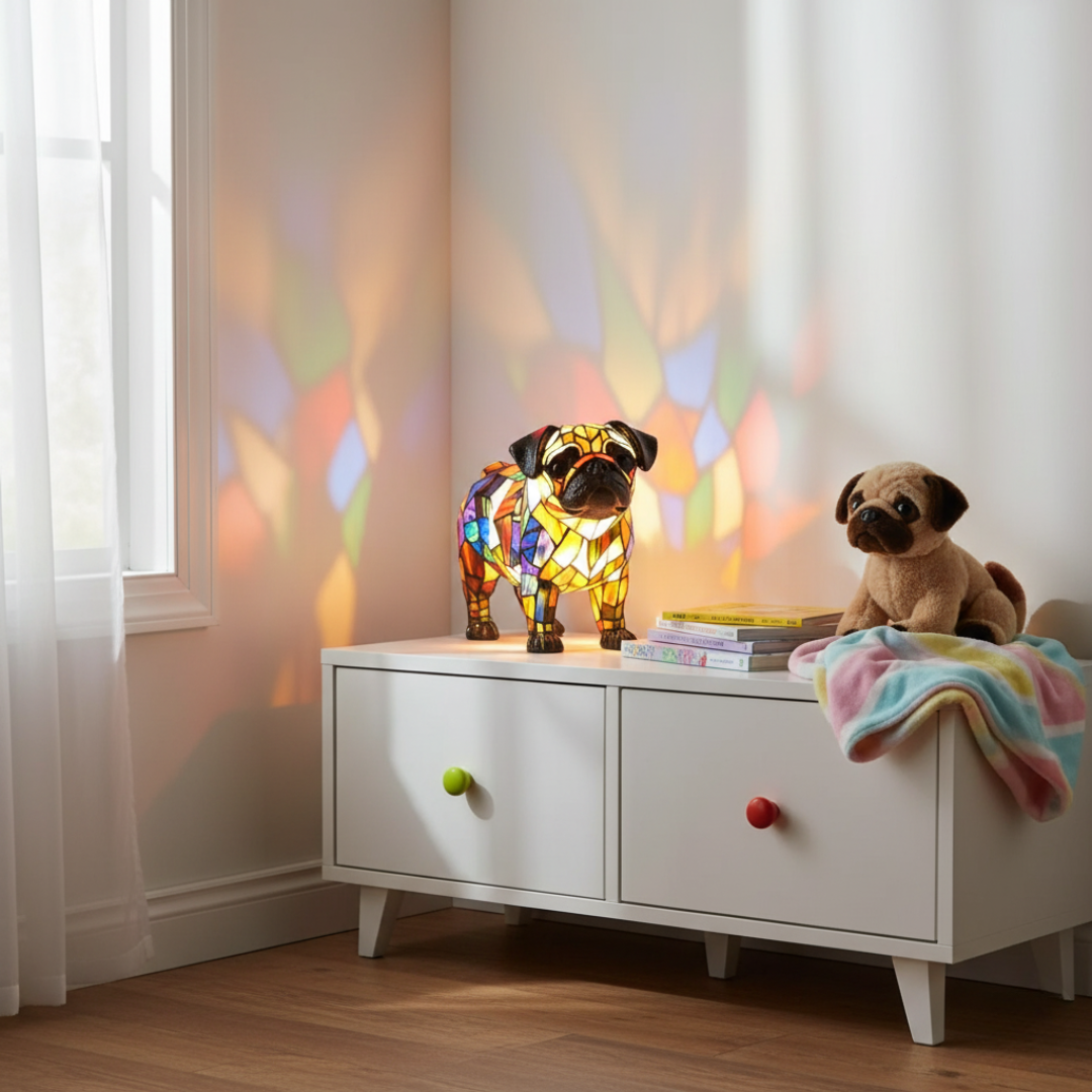Fénylő Pug
