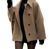 Amélie Női Kabát Oversize – Elegáns, Puha és Divatos Gyapjú Kabát Télre