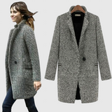 Elara - Houndstooth kabát