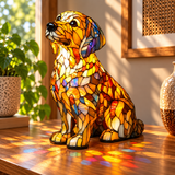 Állatos dekorációs lámpa – Lily, a lelki golden retriever