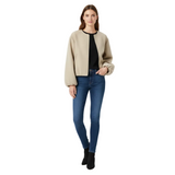 Mexi Bomber Női Oversize Szürke – Laza Vágás & Modern Minimalista Stílus