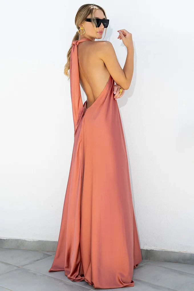 Women's Satin Camisole Dress Party Travel Dress Vestido Playa Mujer Sexy Dresses Vestido Mujer