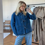 Rayna Női Dzseki – Kötős Farmer 100% Pamut, Laza és Eredeti Stílus