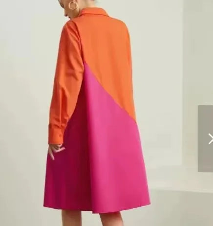 Simple Print Midi Dress Sleeveless Dress V-neck Bubble Sleeve Long Dress Casual Style Business Suit Polyester Fabric