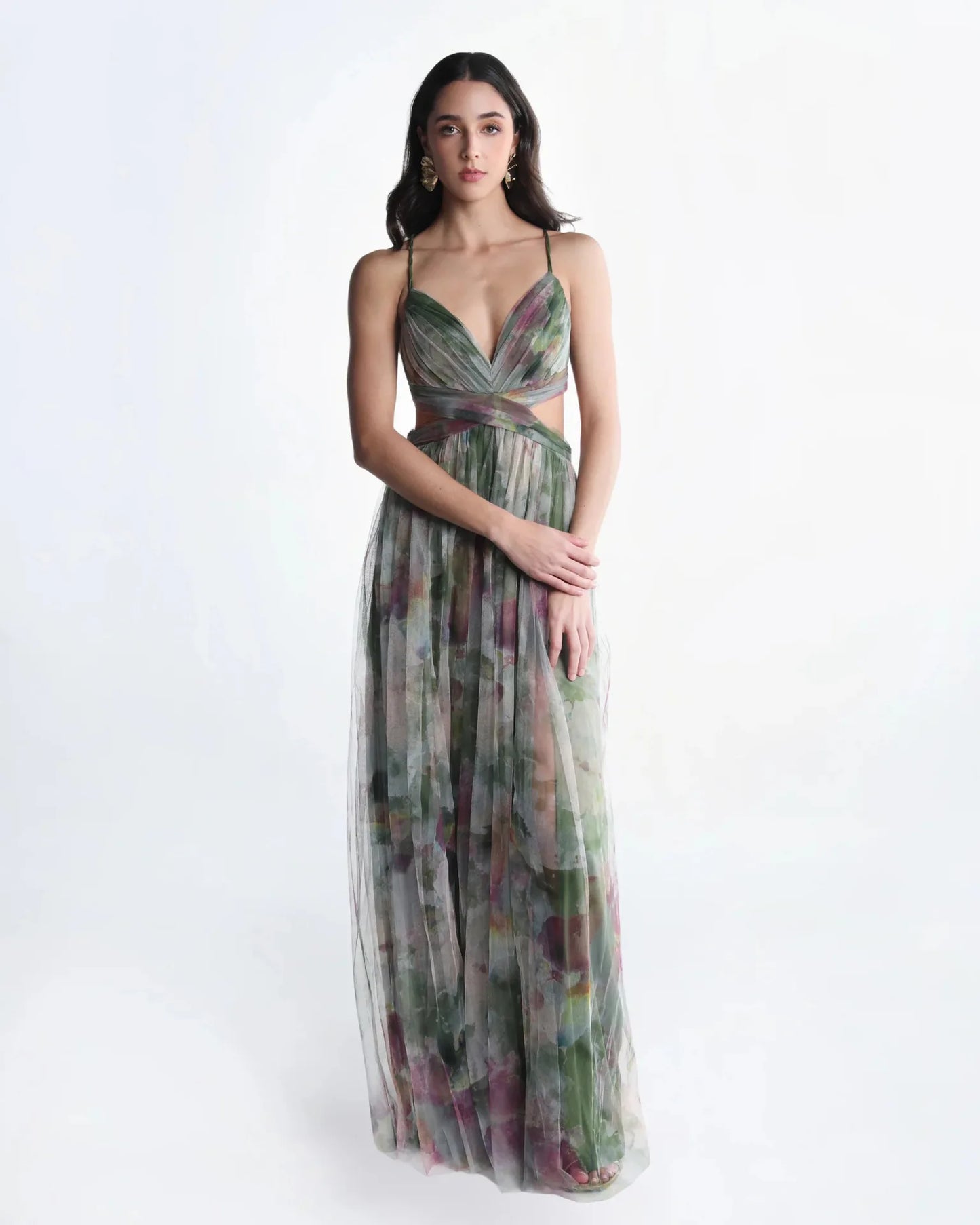 2026 Summer Fashion New Women's Elegant Beach Vacation Dress with Strap Color Blocked Printing Party Grand Display, Long Dress