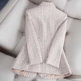 Nataly Női Blézer – Elegáns és Modern Tweed Blézer Sokoldalú Elegáns Stílushoz