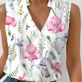 V-nyakú Keresztpántos Top