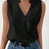 V-nyakú Keresztpántos Top