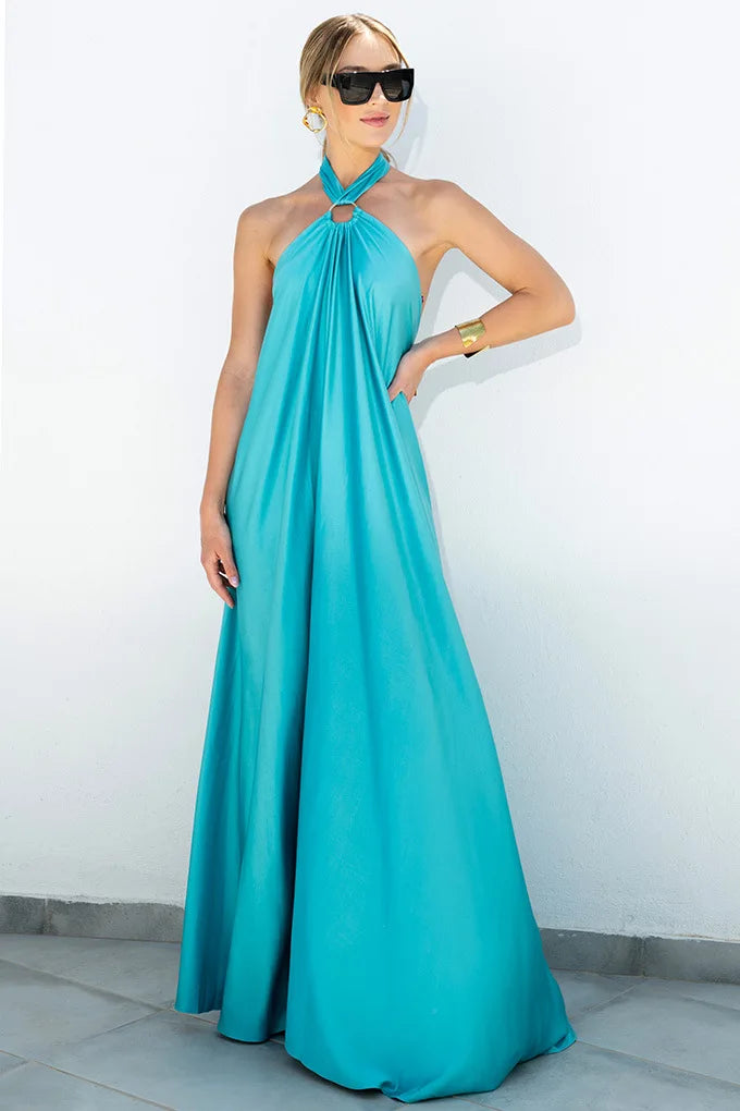 Women's Satin Camisole Dress Party Travel Dress Vestido Playa Mujer Sexy Dresses Vestido Mujer