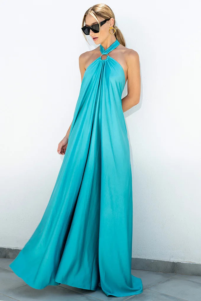Women's Satin Camisole Dress Party Travel Dress Vestido Playa Mujer Sexy Dresses Vestido Mujer