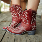 Hímzett bőr cowboycsizmák – Dakota őszi kiadás