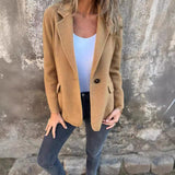 Valentina női kabát – hosszú kevert gyapjú kabát, meleg, elegáns, modern szabású