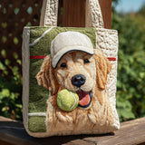 Steppelt táska – Játékos golden retriever