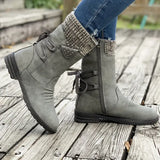 Női téli csizma fleece béléssel – Selina