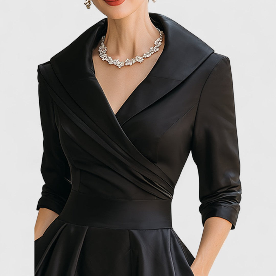 Valerie - Elegáns Midi Ruha