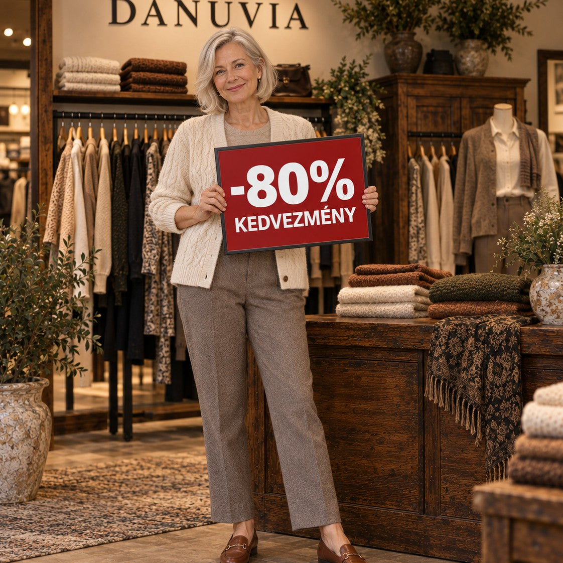 Danuvia: -80% kedvezmény és extra kedvezmények mennyiség szerint