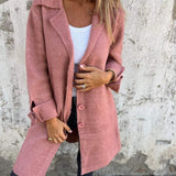 Sophie Femme Tavaszi Kabát – Elegáns és Könnyű Prémium Gyapjú Kabát Középidőszakra