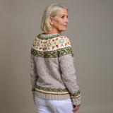 Kerttu | Fair Isle mintás kötött kardigán