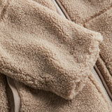 Fely női teddy kabát – meleg oversize kabát magas gallérral és ultra puha anyagból