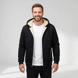 Máté - Kapucnis Sherpa Kardigán