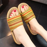 Színes Női Boho Strandpapucs – Livia