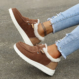 Női Slip-On téli cipők prémes béléssel – Maren