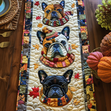 Steppelt asztali futó – Őszi francia bulldog